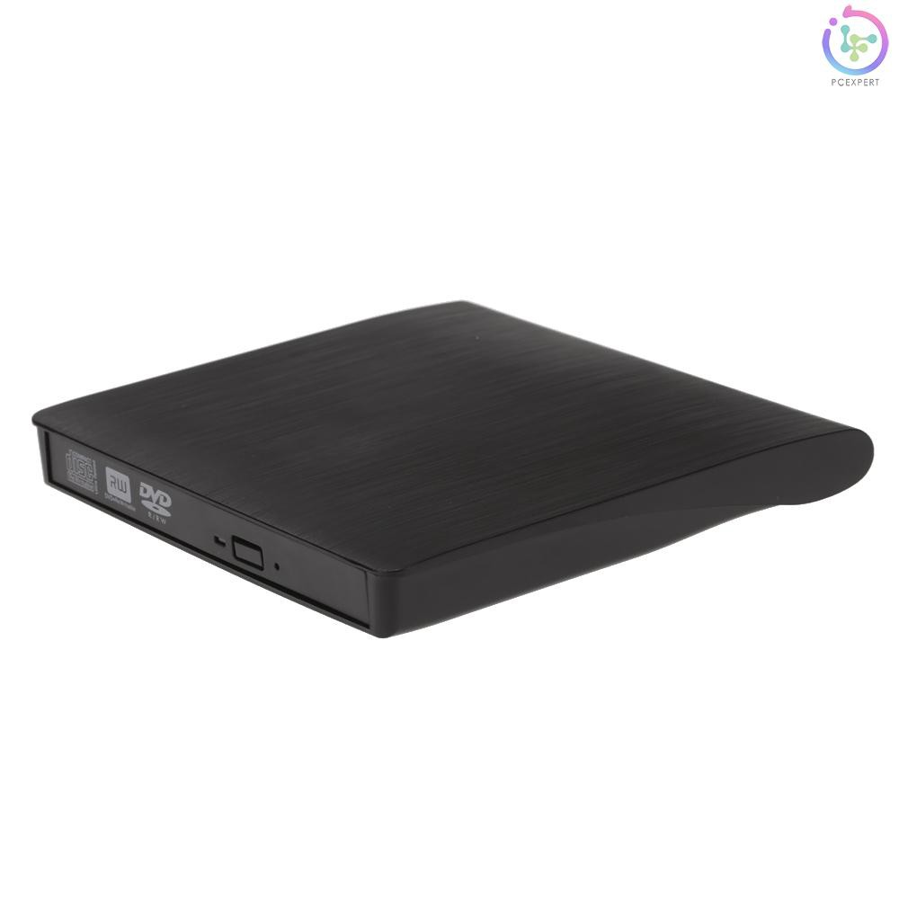 PCER♥USB 3.0 Portable Ultra Slim External CD-RW DVD-RW CD DVD ROM Player Drive Writer Rewriter Burne