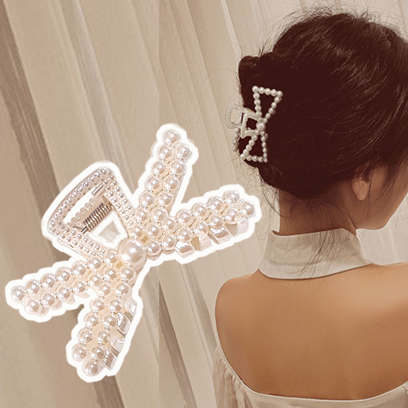 Kẹp Tóc Nữ Đính Nơ Lớn Xinh Xắn