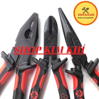 Combo kìm điện- cắt- nhọn