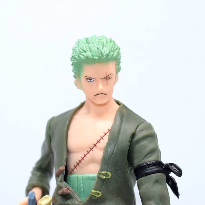 Set 6 Mô Hình One Piece Đảo Hải Tặc 16-17cm Luffy Zoro Sanji