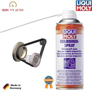 Chai Xịt Bảo Dưỡng Dây Curoa V-Belt Pray Liqui Moly 4085 (400ml).Loại bỏ tiếng rít, trơn trượt.