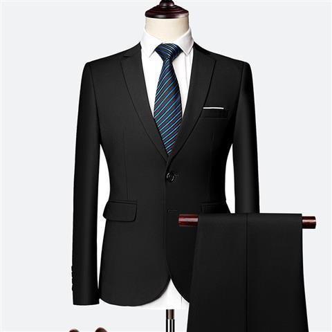Áo Khoác Blazer Thiết Kế Sang Trọng Thời Trang Công Sở Cho Nam（Áo khoác đơn）