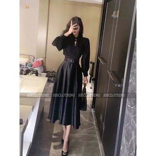 Áo đính đá, chân váy lụa thiết kế HH Clothing