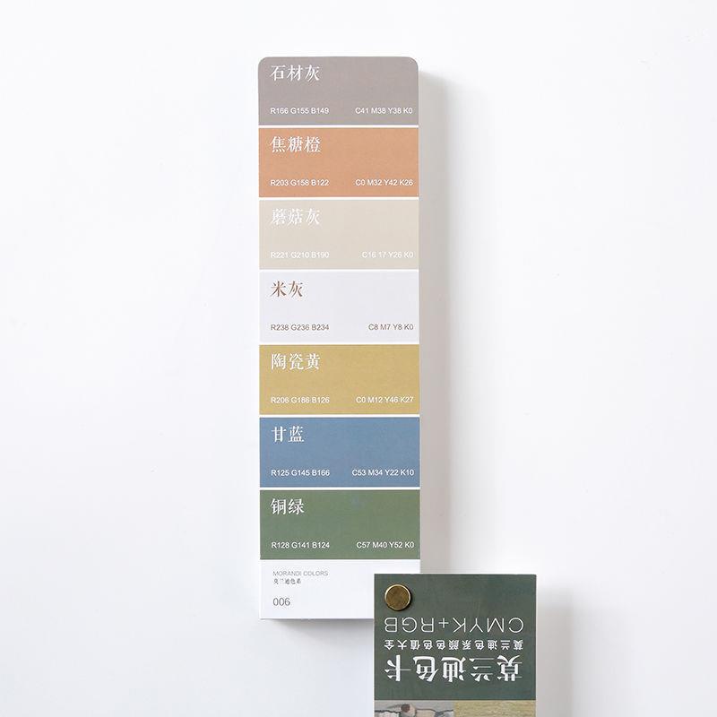 Bộ Thẻ Mô Hình Ma-Rốc 2022 morandi Nhiều Màu Độc Đáo