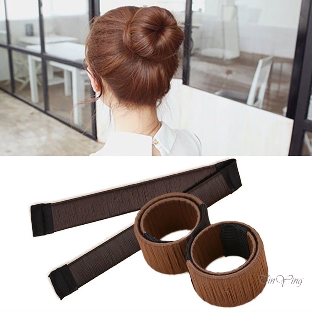 GETNOIVAS Phụ kiện búi tóc co giãn xinh xắn cho nữ tiện lợi