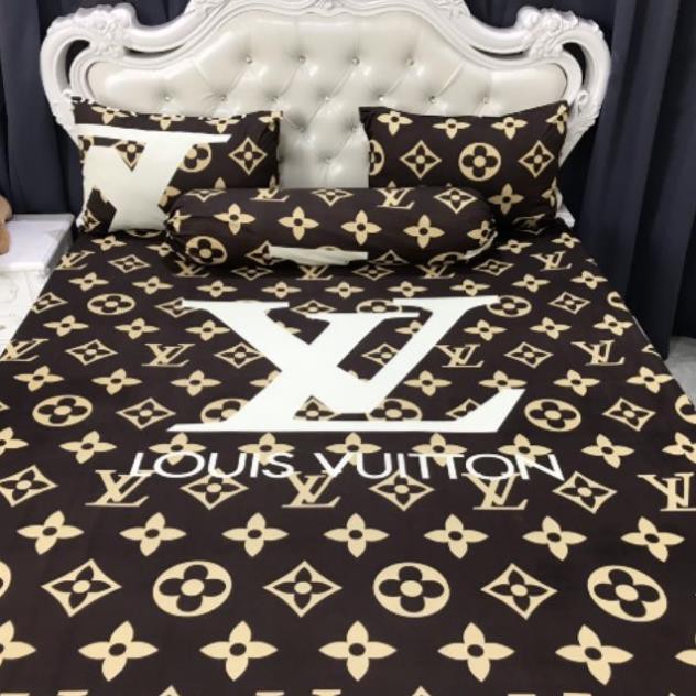 Bộ Drap Thun Hàn Quốc mát lạnh 4 món