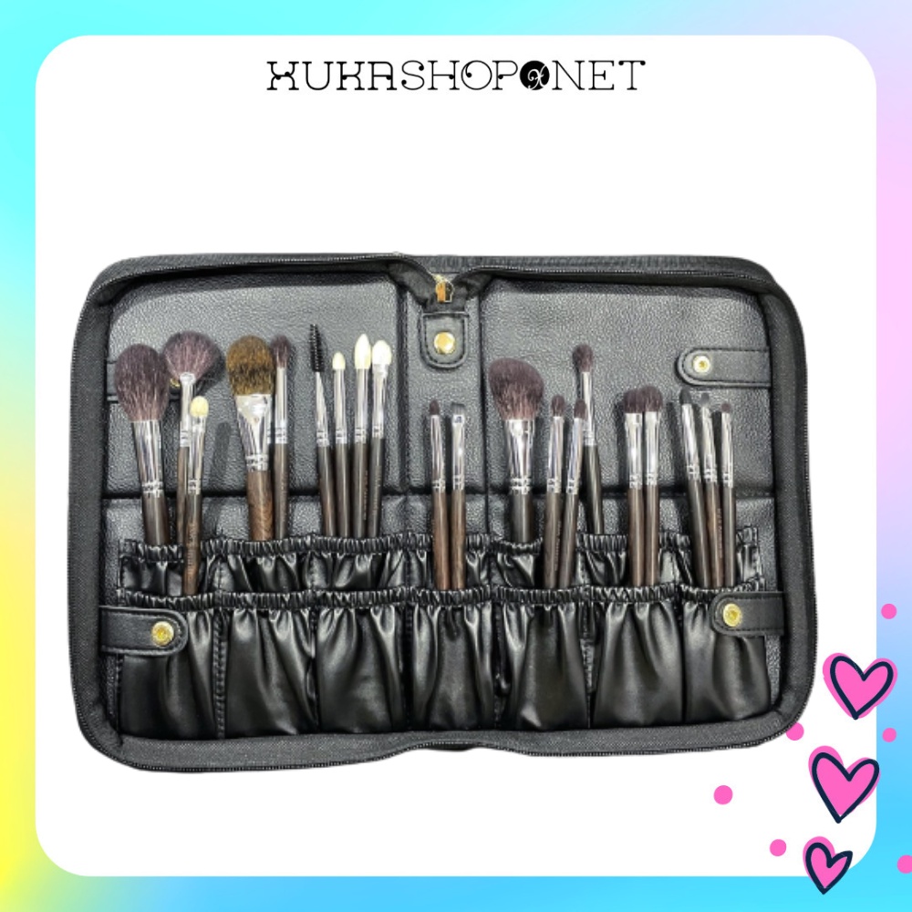 Bộ cọ trang điểm cá nhân MUA Acessories cọ Makeup chuyên nghiệp mềm mại kèm túi cao cấp