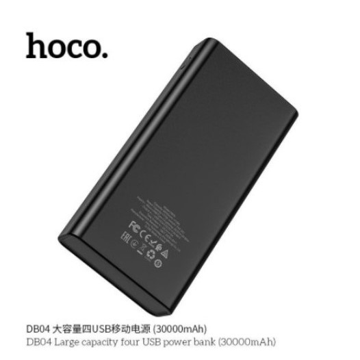 [CHÍNH HÃNG] Sạc Dự Phòng 30000mAh Hoco DB04 Hỗ Trợ 4 Cổng USB {BẢO HÀNH 12 THÁNG}