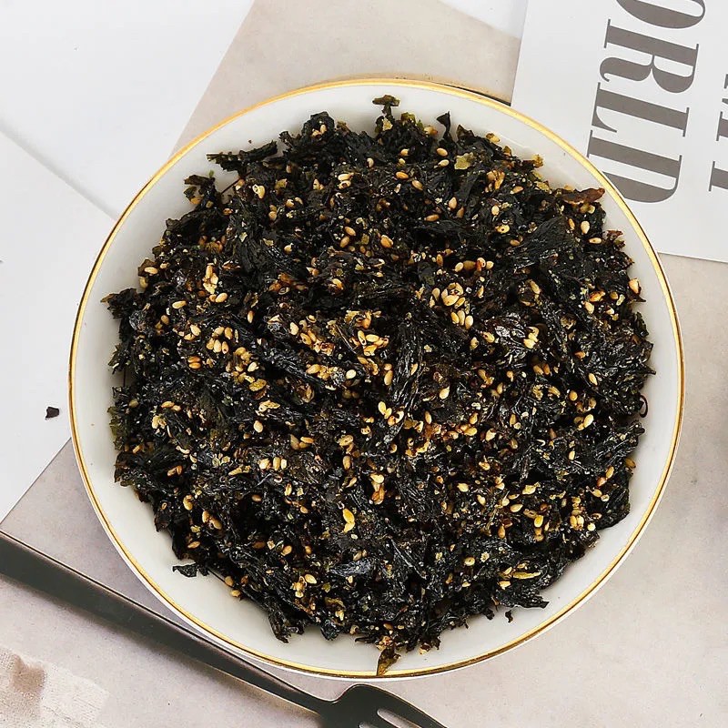 Rong biển vụn tẩm vừng gói 250gr trộn cơm, ăn liền | BigBuy360 - bigbuy360.vn
