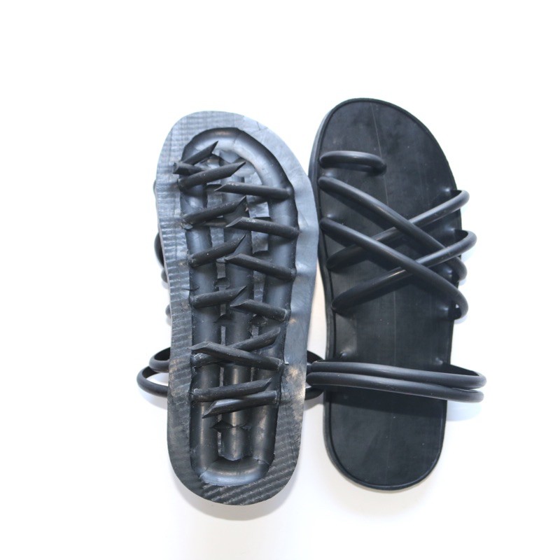 Dép Sandal Quai Chéo Xỏ Ngón - Dép Cao Su Bác Hồ