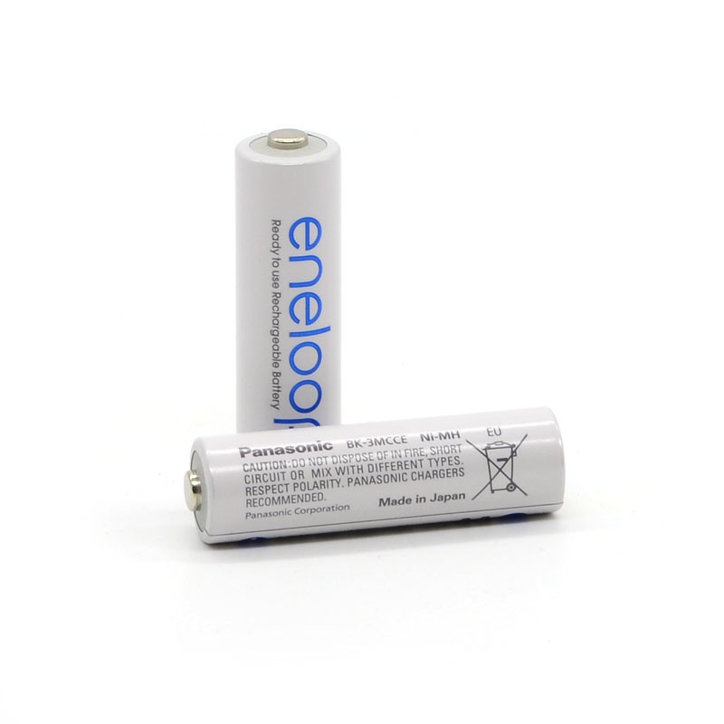 Combo 04 viên pin tiểu AA sạc lại Eneloop 1900mAh có thể sạc lại 2100 lần, có thể thay thế pin 1,5V