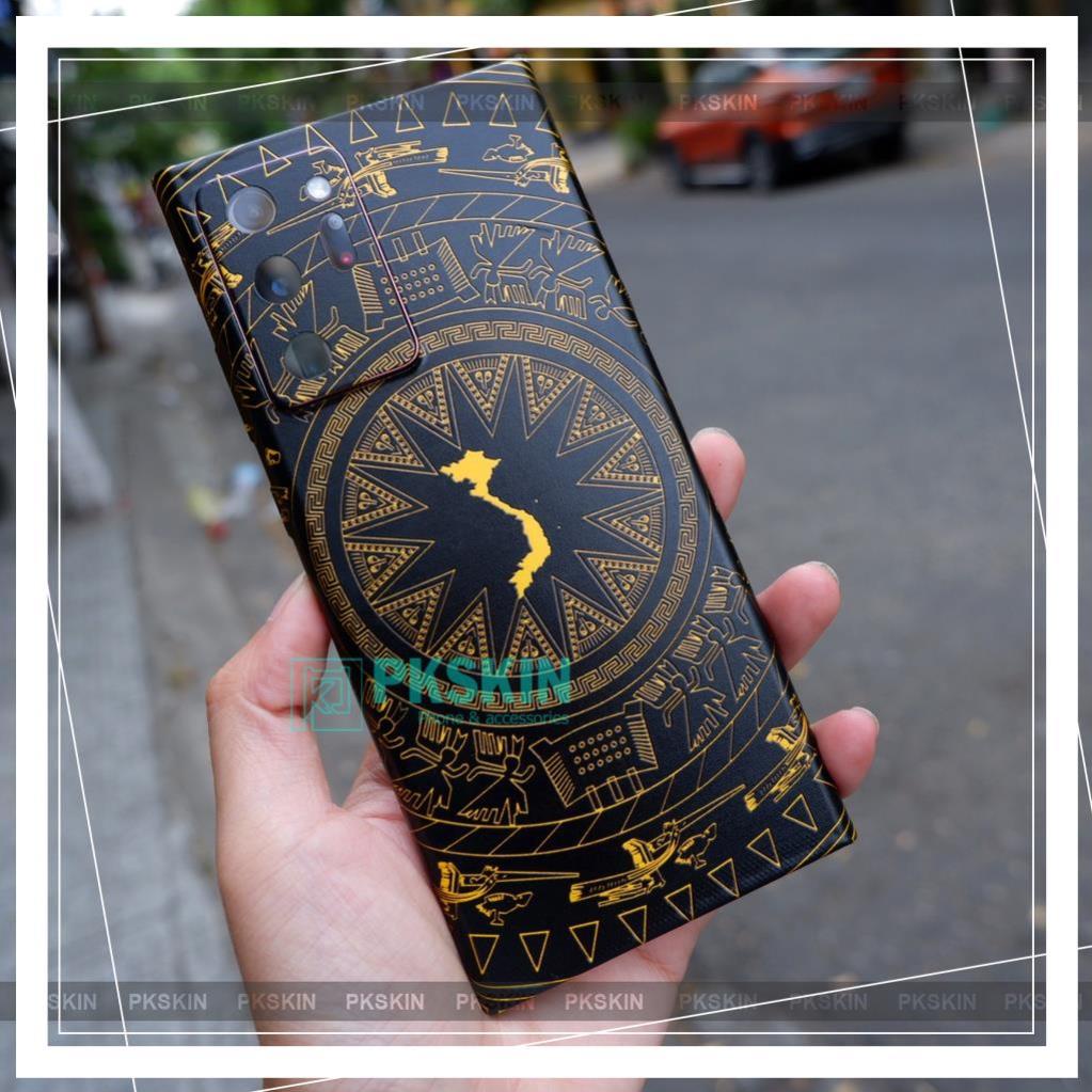 Miếng dán skin Note 20 ultra,S21 ultra,S22 ,S22 plus ,S22 ultra ,Note 10,Note 10 plus trống đồng