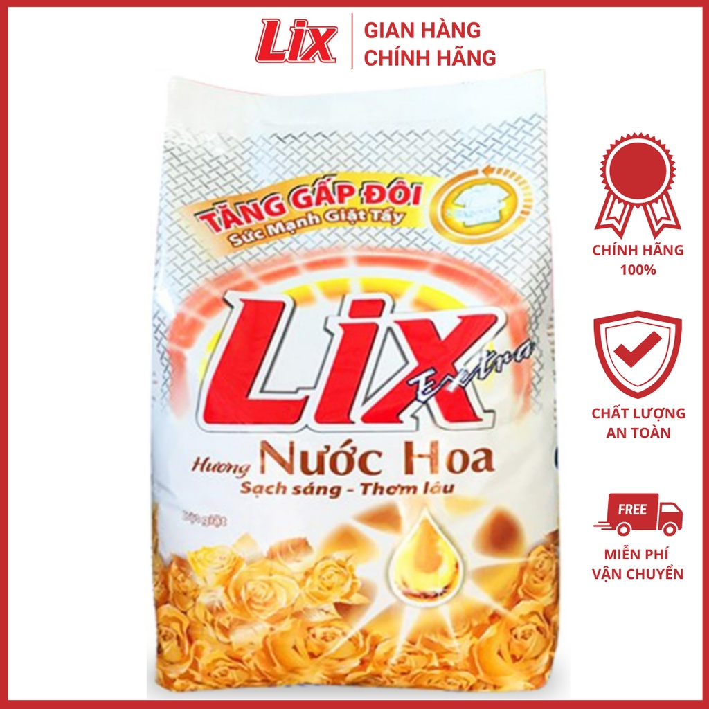 Bột giặt Lix Extra hương nước hoa 2