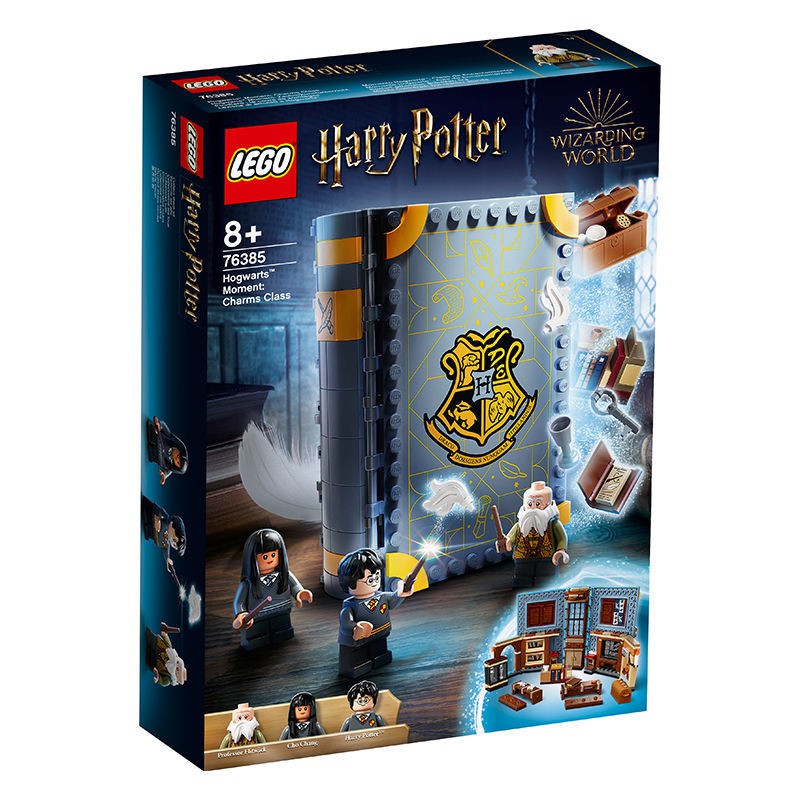 LEGO 76385 Bài học Phép thuật Bộ truyện Harry Potter Sản phẩm mới Bài học Phép thuật Khối xây dựng Món quà