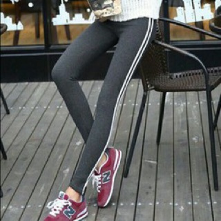 Quần legging thể thao 2 sọc