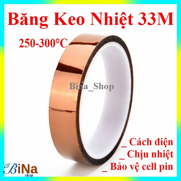 Băng keo cách điện bảo vệ cell pin 10mm/20mm/30mm
