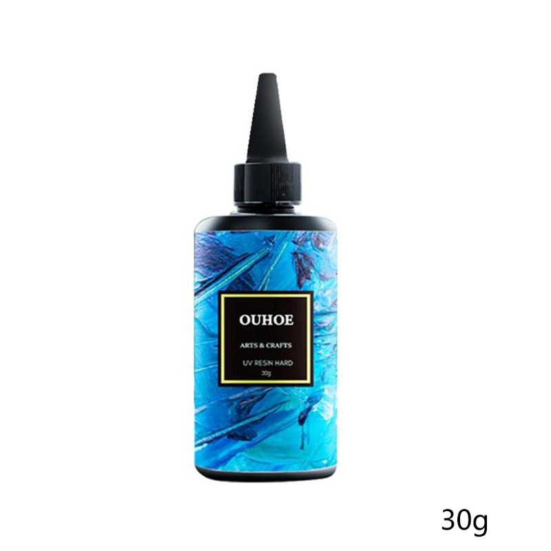 Keo nhựa resin UV tiện dụng để làm đồ trang sức thủ công mỹ nghệ 30/100 / 200g