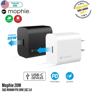 Củ sạc nhanh Mophie V2 USB-C PD 20W