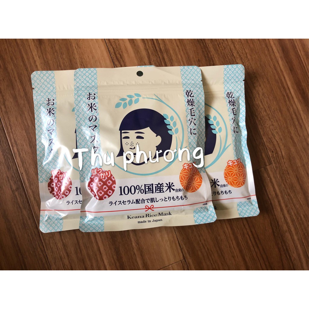 Mặt nạ cám gạo Keana