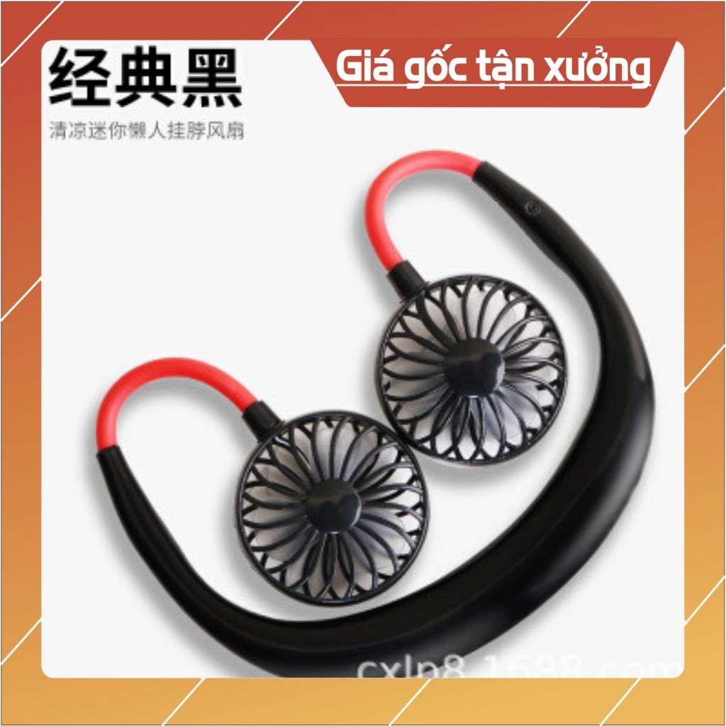 [HÀNG SẴN] Quạt Treo Cổ Mini Sạc Pin Cực Rảnh Tay Kèm Ảnh Thật | BigBuy360 - bigbuy360.vn