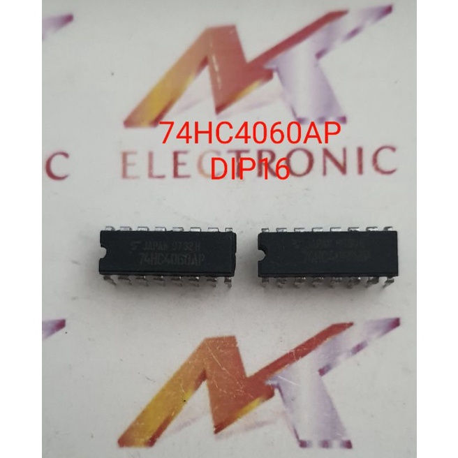 74HC4060AP 74HC4060 DIP16 Tháo máy được hãng làm lại chân đảm bảo chất lượng