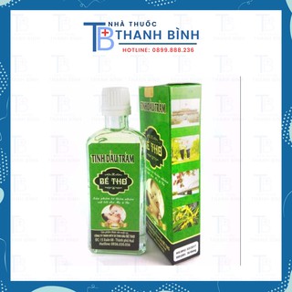 Bé thơ tinh dầu tràm huế giúp phòng muỗi, cảm gió