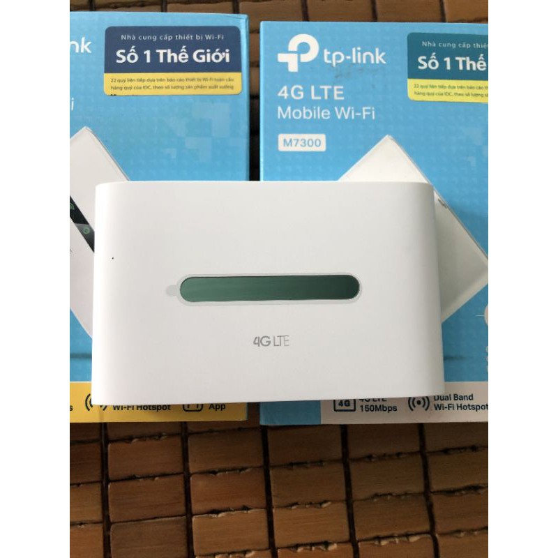 Bộ phát Wi-Fi Di Động dùng sim Cao Cấp LTE 4G TP-Link M7300 (Trắng) | WebRaoVat - webraovat.net.vn