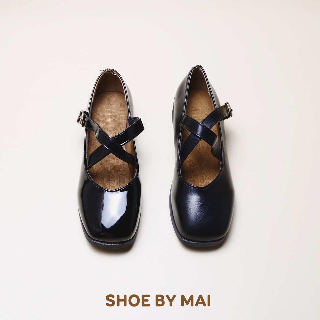 Giày búp bê quai đan đéo M47 SHOESBYMAI