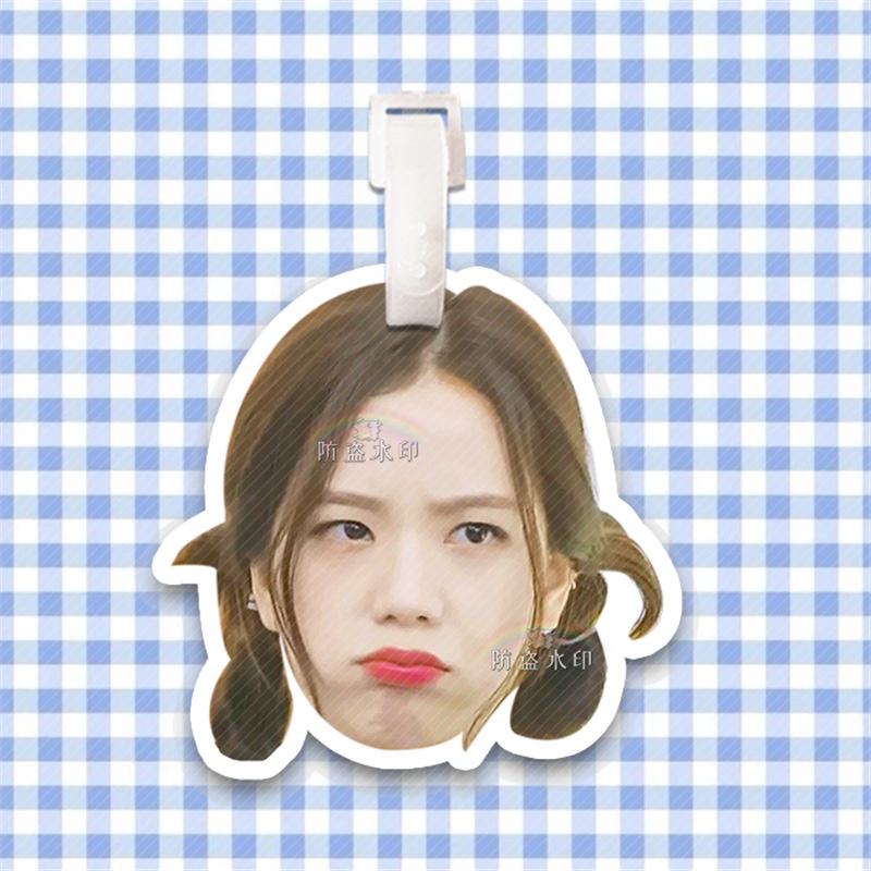 Thẻ hành lý hình ngôi sao Jennie / Lisa / Rose / Kim Ji-Soo độc đáo dễ thương Xnx5