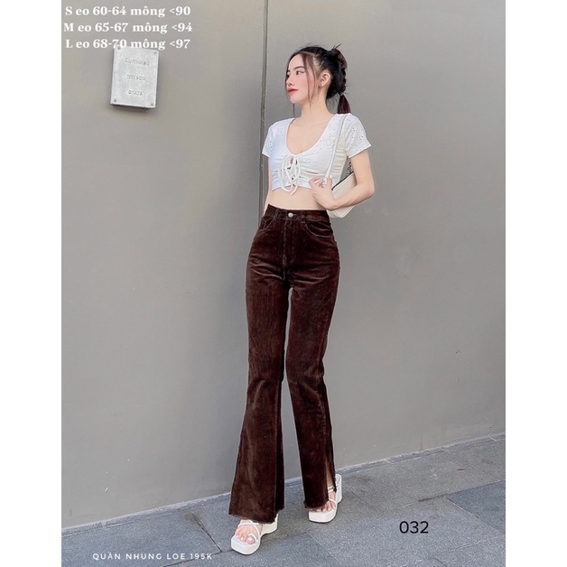 Loe Nhung Xẻ Tà Lưng Cao