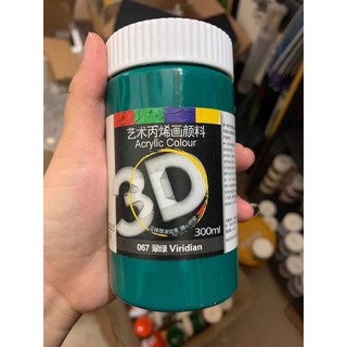 MÀU ACRYLIC 3D 300ML ( Bảng màu 3)
