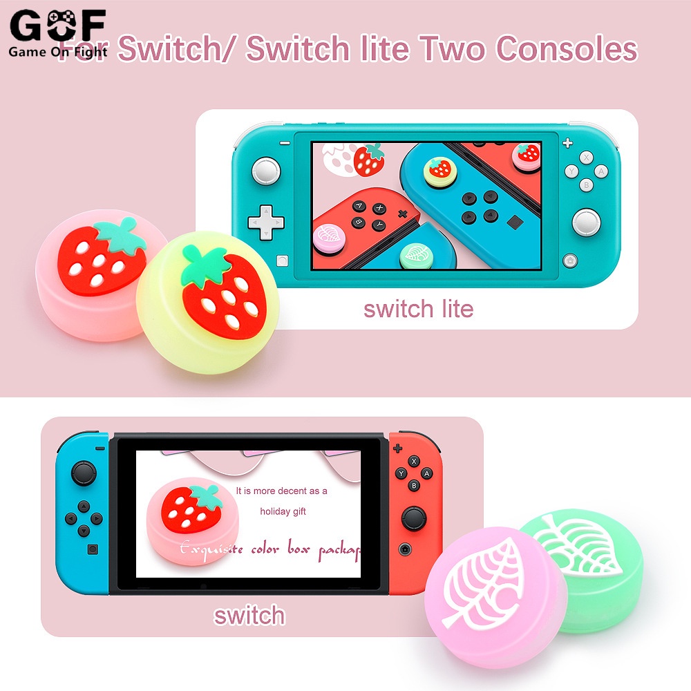 [GOF]Nintendo Switch Nút bấm điều khiển chơi game bằng Silicone phát sáng