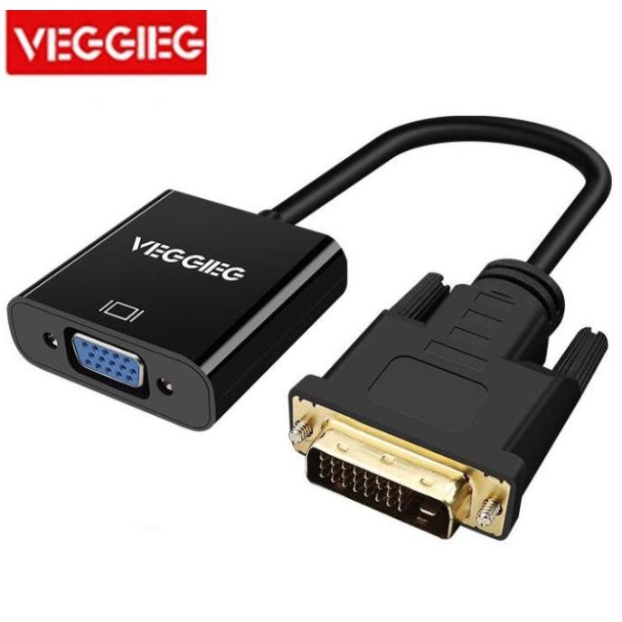 Dây Cáp Chuyển Đổi DVI Sang Vga Veggieg - DVI (24+1) To Vga