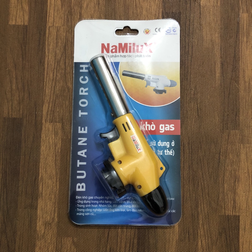 Khò Ga Mini Namilux Dùng Lon Ga Du Lịch - Đầu Khò Đa Năng Cầm Tay