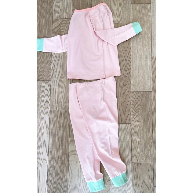 Bộ thun cotton Hàn màu trơn