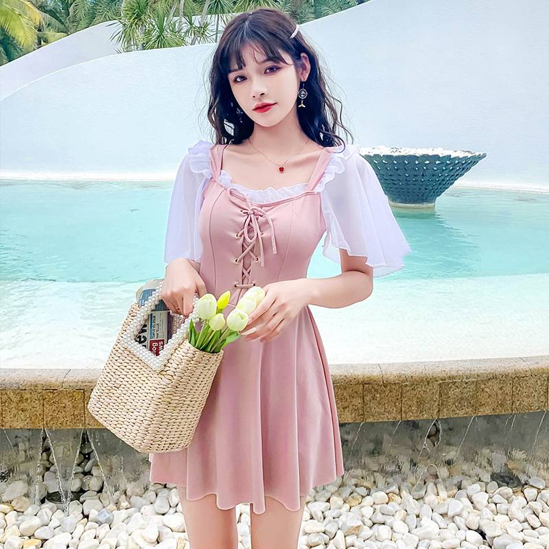 Áo tắm nữ đồ bơi một mảnh mới áo tắm bãi biển nữ mỏng | BigBuy360 - bigbuy360.vn