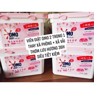 Hộp 50 viên giặt siêu thơm