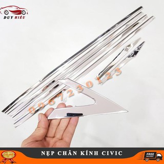 Nẹp chân kính Honda Civic 2008