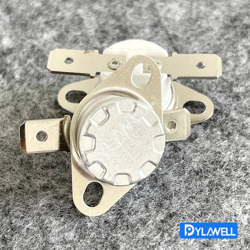 Bình thường Đóng 10A 250V Đột ngột nhảy Bảo vệ nhiệt KSD301 160 170 210 240 250 175 320 350 độ NC gố