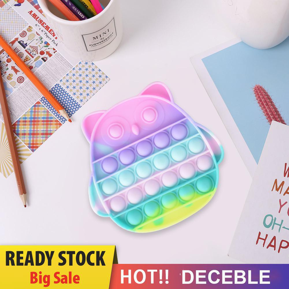 Đồ chơi Pop It giảm căng thẳng hình chim cú mèo