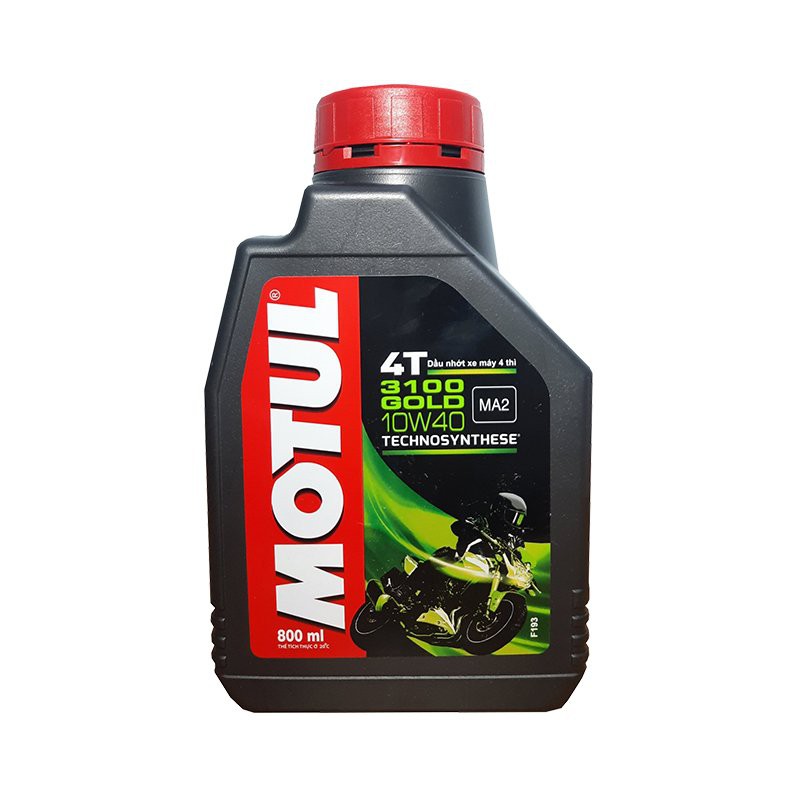 Dầu nhớt xe số [cao cấp] MOTUL 3100 GOLD 10W40 MA2 0.8L