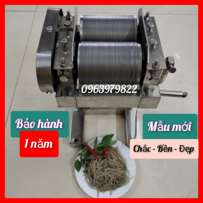 Máy Thái Bì Heo Bì Lợn INOX [ Siêu Rẻ] quay tay cỡ sợi 1mm máy cắt bì heo máy xay bì heo