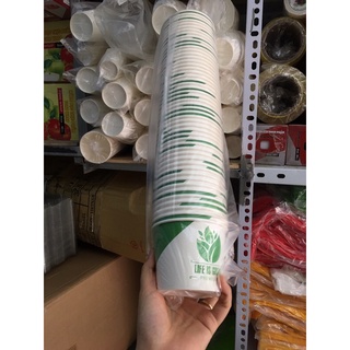 Combo 1000 cốc giấy 360ml kèm nắp