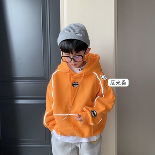 Áo hoodie tay dài dáng rộng phong cách Hàn Quốc cho nam
