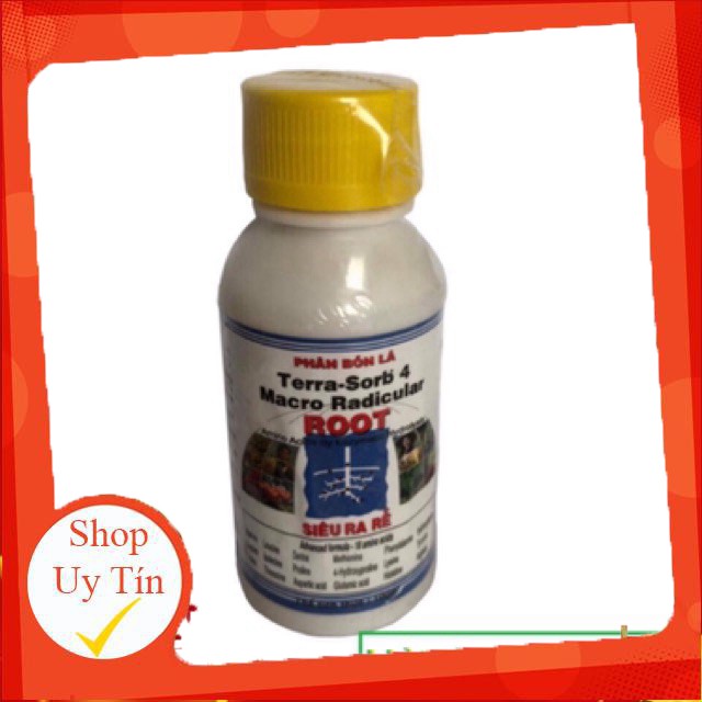 - Phân bón lá siêu ra rễ tera-sord 4 ROOT 100ml chất.