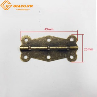 Bản lề giả cổ màu đồng