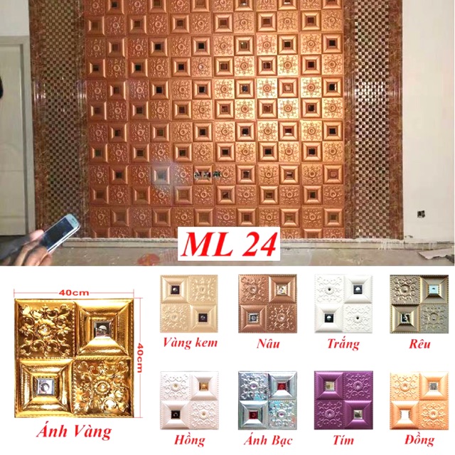 ✅✅TẤM ỐP DA ( Mẫu 24 )  TIÊU ÂM - TÁN ÂM - CAO CẤP ✅✅