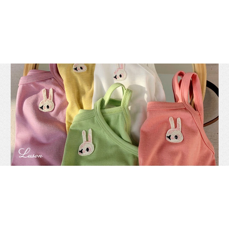 [Babycat] Hàng Có Sẵn Áo Hai Dây Mỏng Phong Cách Nhật Bản Hàn Quốc Dễ Thương Cho Bé Gái