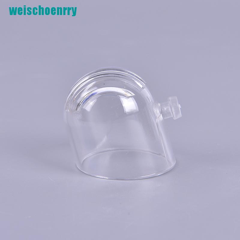 Rér●1 Cốc Thủy Tinh Đựng Thức Ăn Cho Cá Có Lỗ