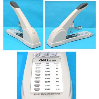 MÁY DẬP GHIM DELI 0395(210 TỜ)